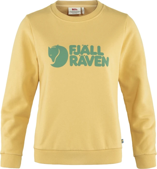 Fjällräven Logo Sweatshirt mais yellow (Damen)