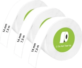 Olympia Endlosetiketten, 40x14mm, weiß, 3er-Pack (540 Etiketten)