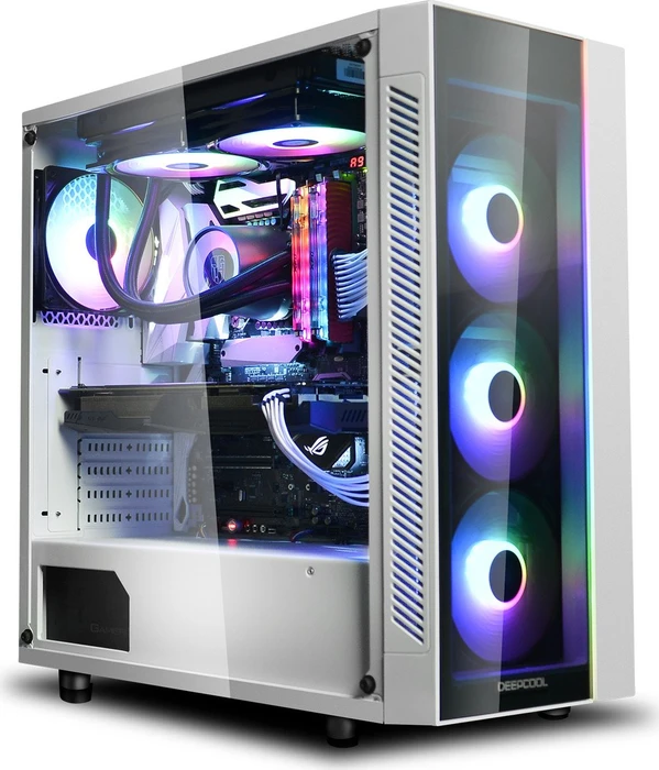 DeepCool Matrexx 55 ADD-RGB WH weiß, Glasfenster