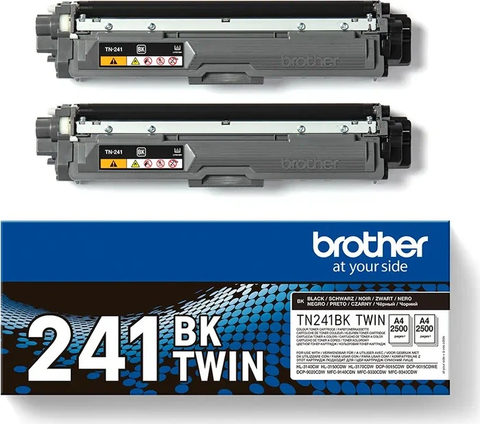 Brother Toner TN-241BKTWIN schwarz, 2er-Pack