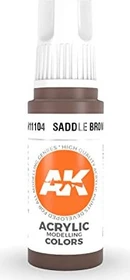 AK-Interactive 3rd Gen Acrylic Colors Acrylic Modelling Colors saddle brown, 17ml