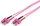 Digitus LWL Duplex Kabel, OM4, 2x SC Stecker/2x SC Stecker, 2m, violett (DK-2522-02-4)