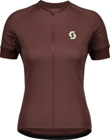 Scott Endurance 10 Trikot kurzarm maroon red/mint green (Damen)