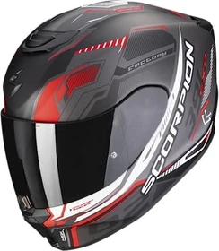 Scorpion EXO-391 Haut matt schwarz/grau/rot