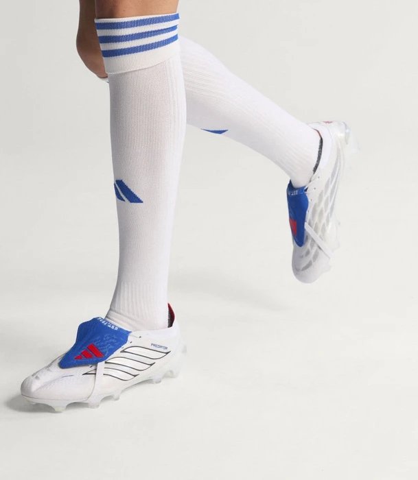 adidas Predator Elite Fold-Over Tongue FG cloud white/zero metalic/royal blue