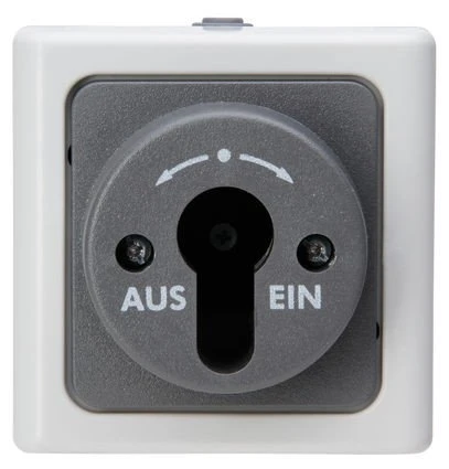 Kopp Blue Electric Gehäuse für Schlüssel-Schalter