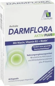 Avitale Darmflora Aktiv Plus Kapseln, 40 Stück