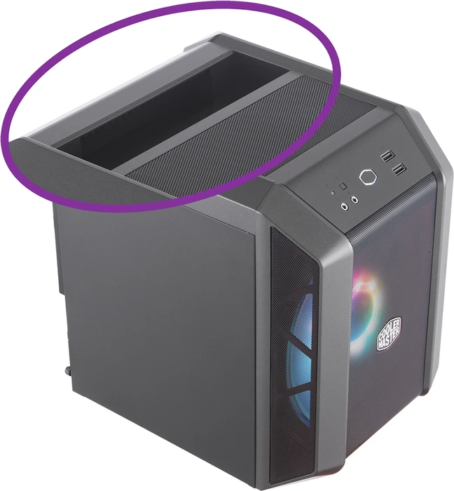 Cooler Master MasterCase H100 ARGB, Mini-ITX