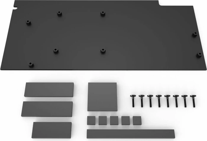 Alphacool Eisblock Aurora Backplate GPX-A AMD Radeon RX 5700/5700XT Sapphire Pulse, MSI Mech, Evok, schwarz