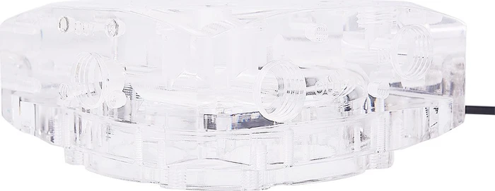 Alphacool Eisdecke Acryl D5 Pumpenaufsatz V4, G1/4