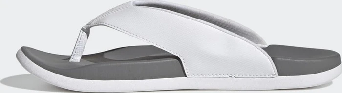 adidas Comfort Adilette cloud white/taupe metallic/grey three (Damen)