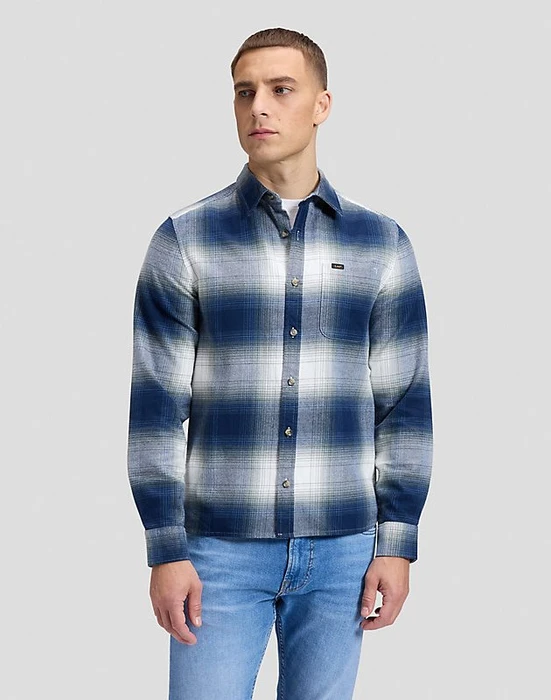 Lee Regular Leesure Hemd langarm dress blues (Herren)