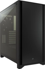 Corsair 4000D, schwarz, Glasfenster