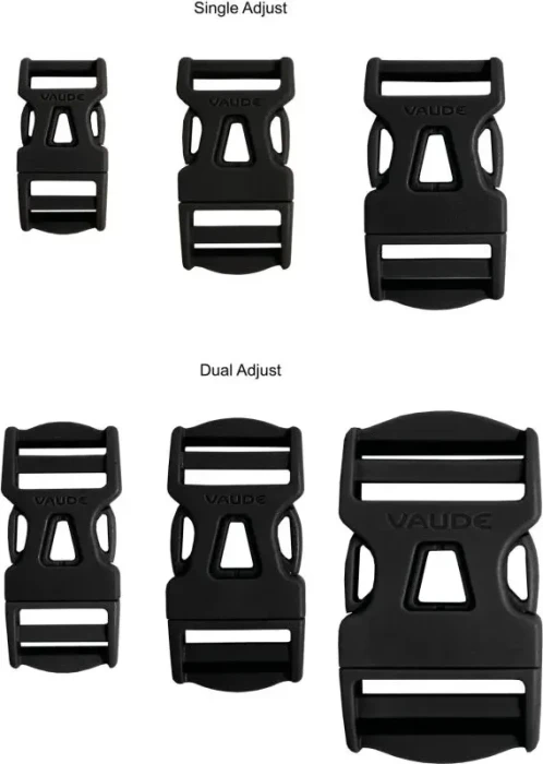 Vaude Dual Adjust 38mm Ersatzschnalle schwarz