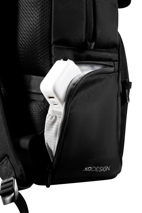 XD Design 16" Soft Daypack Notebook-Rucksack, schwarz