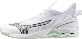 Mizuno Wave Mirage 5 Handballschuhe white/black/frozen emerald