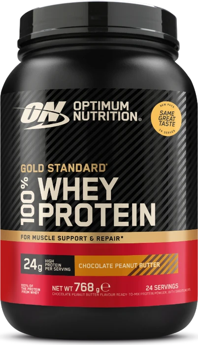 Optimum Nutrition Gold Standard 100% Whey Chocolate Peanut Butter 768g