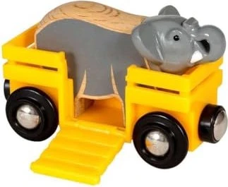 BRIO Tierwaggon Elefant