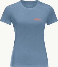 Jack Wolfskin Vonnan Funktionsshirt kurzarm elemental blue (Damen)