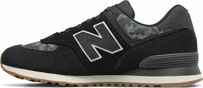 New Balance 574 black/moonbeam (Herren)