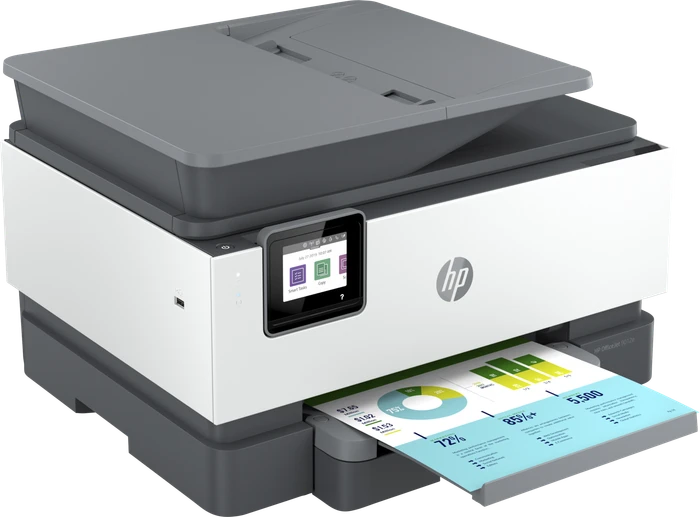 HP OfficeJet Pro 9012e All-in-One grau, Tinte, mehrfarbig