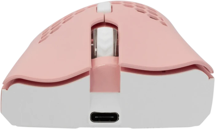 White Shark Lionel Pink Wireless Gaming Mouse, rosa/weiß, USB