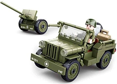 Sluban Army Allied Jeep