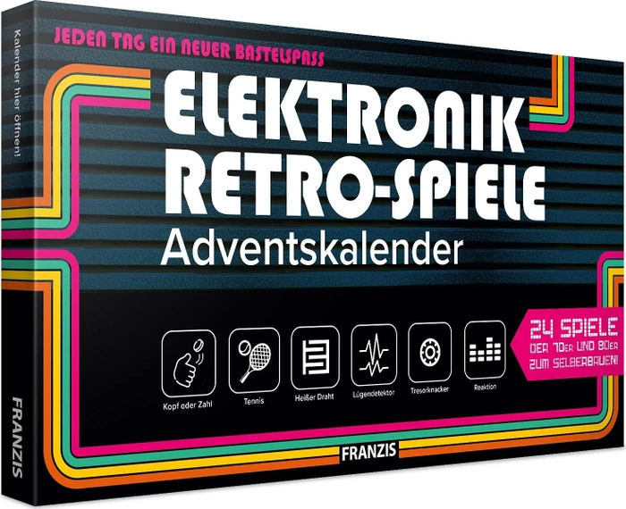 Franzis Retro-Spiele Adventskalender