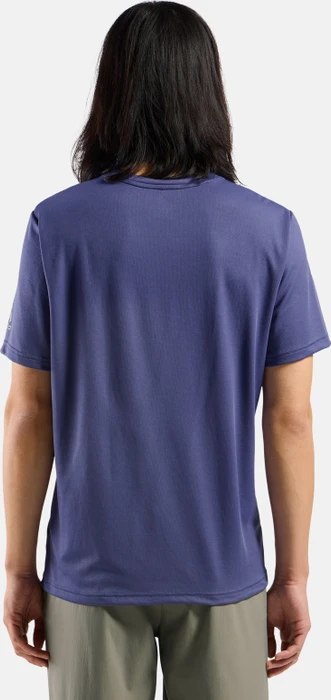 Odlo F-Dry Bergkamm-Print T-Shirt kurzarm skipper blue (Herren)