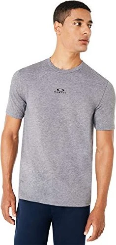 Oakley Bark New Funktionsshirt kurzarm athletic heather grey (Herren)