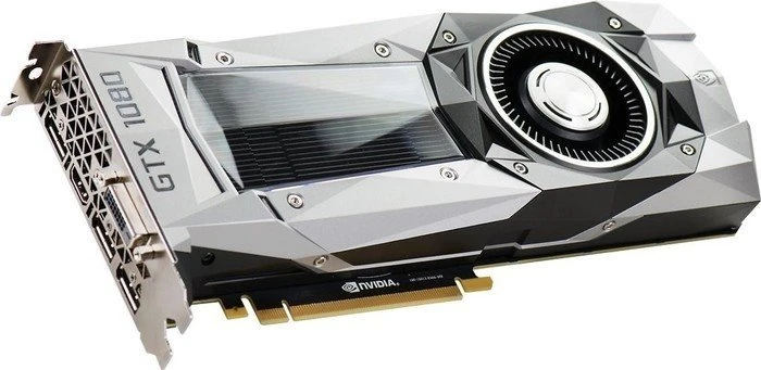 EVGA GeForce GTX 1080 Founders Edition, 8GB GDDR5X, DVI, HDMI, 3x DP