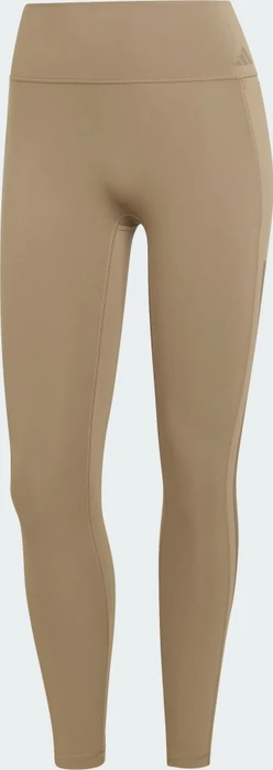 adidas Optime Workout 3-Streifen Tights Hose 7/8 khaki six (Damen)