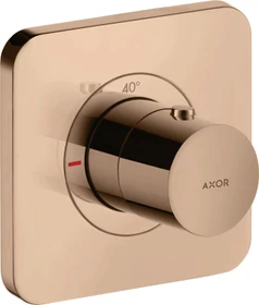 Hansgrohe Axor Citterio E Thermostatmodul 120/120 polished red gold