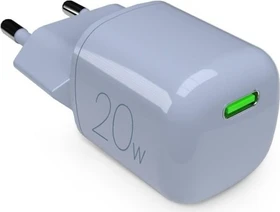 Puro MiniPro 20W USB-C Wall Charger GaN blau