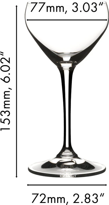 Riedel Drink Specific Glassware Nick & Nora Glas, 2 Stück