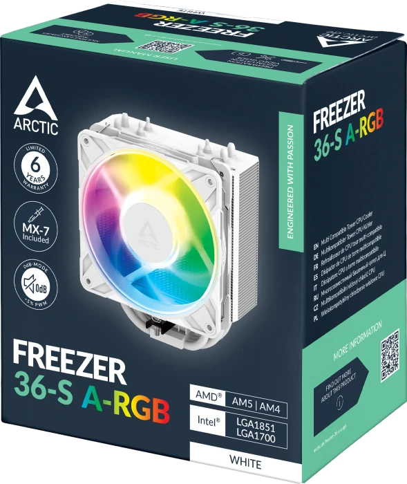 ARCTIC Freezer 36-S ARGB White