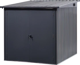 Floraworld Fahrradgarage Gartenbox anthrazit