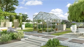 Vitavia Kapitol 5000 ESG/HKP Gewächshaus alu
