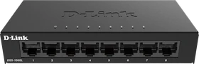 D-Link DGS-100 Desktop Gigabit Switch, 8x RJ-45 (DGS-108GL)