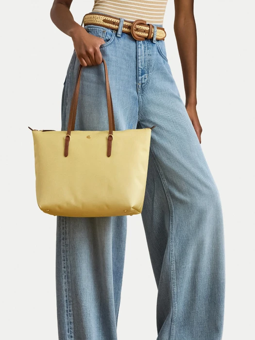 Ralph Lauren Keaton Shopper gelb