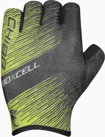 Chiba BioXCell Tan Through Fahrradhandschuhe neon yellow/black