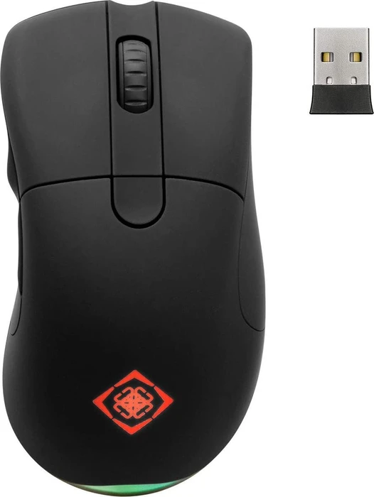 Deltaco DM430 Wireless Gaming Mouse schwarz, USB