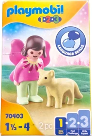 playmobil 1.2.3 Feenfreundin mit Fuchs