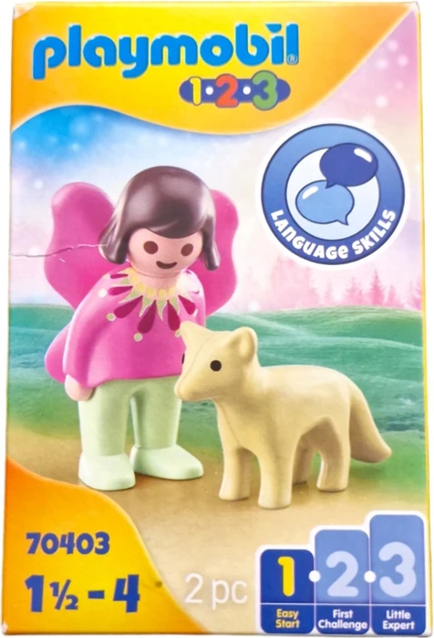playmobil 1.2.3 Feenfreundin mit Fuchs