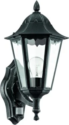 Eglo Navedo Sensor Wandleuchte schwarz