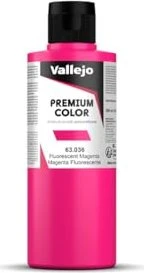 Vallejo Premium Airbrush Color magenta fluo, 200ml
