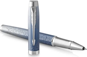 Parker IM Special Edition The Last Frontier Tintenroller (Mine) polar grey lacquer/chrome trim, Geschenkbox