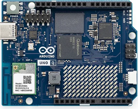 TRU Components Volta Arduino UNO Q Set (4 GB / 32 GB eMMC) 4 x 2.0 GHz inkl. Hutschienennetzteil