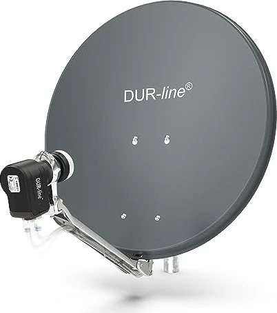 Dura-Sat Dur-line Select 60 G Ultra Quad - 4 Teilnehmer Set, anthrazit