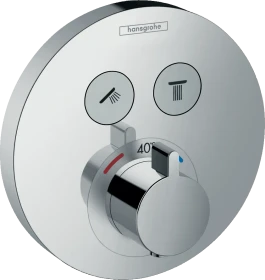 Hansgrohe ShowerSelect S Thermostat Unterputz für 2 Verbraucher chrom